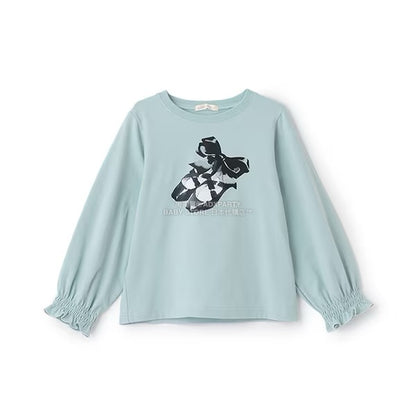 日本童裝 Ly# mine 印花圖案上衣 100-150cm 女童款 冬季 TOPS