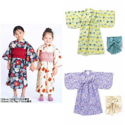 日本童裝 Ampersand 日本浴衣 日本和服 80-140cm 女童款 夏季 其他品牌童裝 DRESSES 日本夏祭慶典特輯