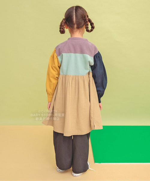 日本童裝 BR#22EE 襯衫連身裙外套 80-140cm 女童款 秋季 DRESSES OUTERWEAR