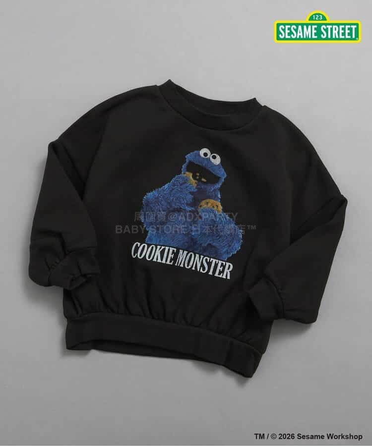 日本童裝 BREEZE x SESAME STREET 衛衣 80-130cm 男童款 春季 TOPS
