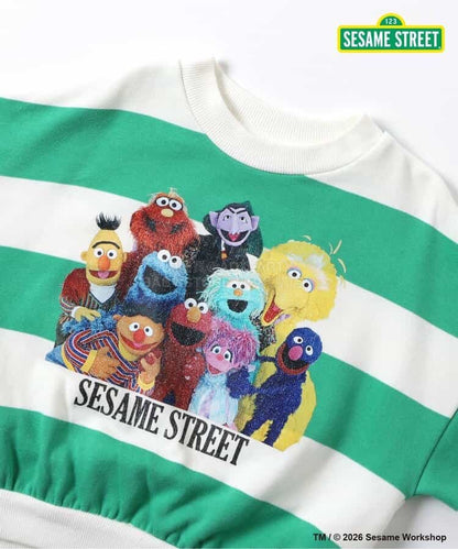日本童裝 BREEZE x SESAME STREET 衛衣 80-130cm 男童款 春季 TOPS