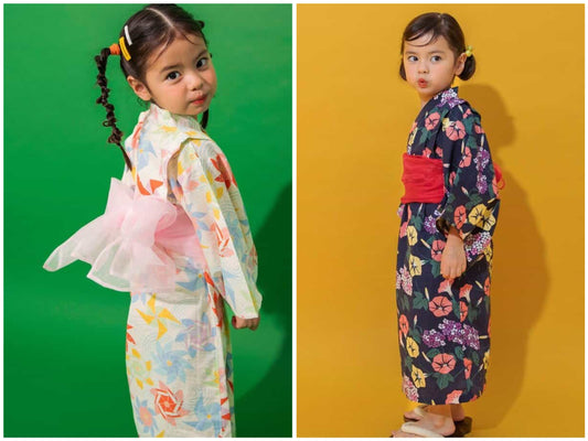 Disney Japanese children's clothing, Jinbei Japanese kimono, 100-150cm, for girls, summer, other brand children's clothing, TOPS PANTS, Japanese Summer Festival Special