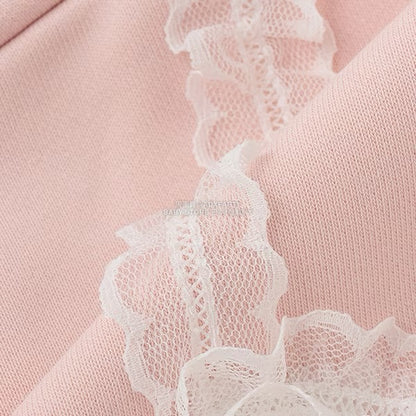 日本童裝 Ly# mine 吊帶薄紗拼接衛衣 100-150cm 女童款 冬季 TOPS