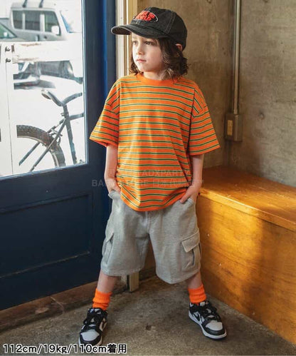日本童裝 BREEZE 寬版工裝短褲 90-150cm 男童款 夏季 PANTS