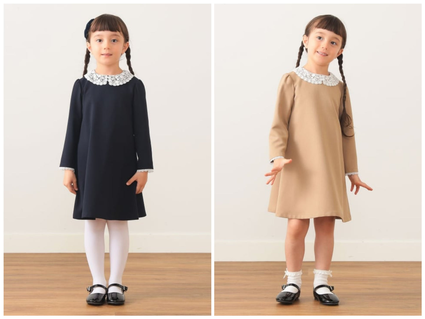 日本童裝 BEAMS mini 禮服連身裙 110-130cm 女童款 冬季 DRESSES 面試/宴會/表演