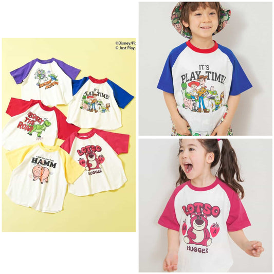 日本童裝 BREEZEx Disney ToyStory印花上衣 80-140cm 男童款/女童款 夏季 TOPS