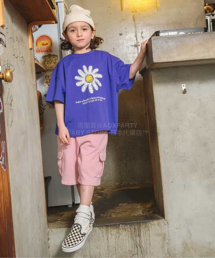 日本童裝 BREEZE 寬版工裝短褲 90-150cm 男童款 夏季 PANTS