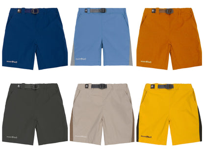 Japanese children's clothing mont-bell waterproof series/stretch mountain sports shorts 130-160cm boys'/girls' four seasons PANTS 