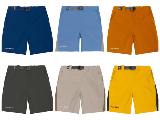 Japanese children's clothing mont-bell waterproof series/stretch mountain sports shorts 130-160cm boys'/girls' four seasons PANTS 