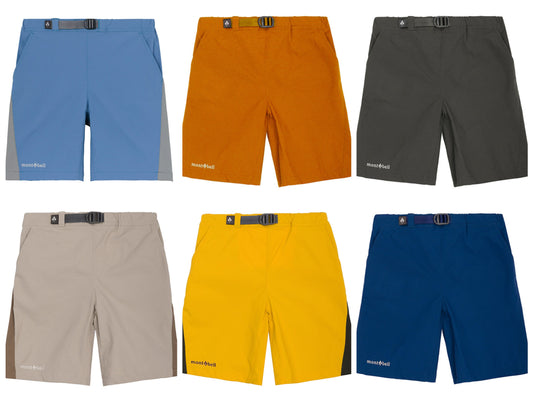 Japanese children's clothing mont-bell waterproof series/stretch mountain sports shorts 100-120cm boys'/girls' four seasons PANTS 