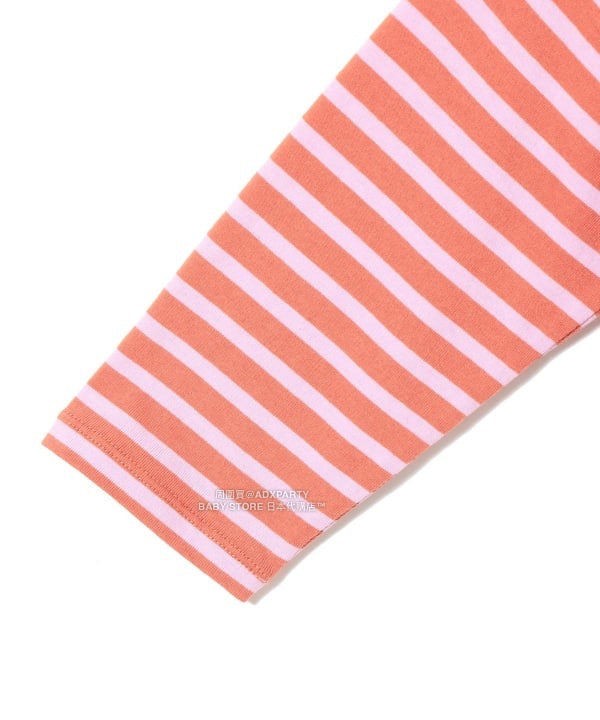 日本童裝 BEAMS mini 條紋長袖上衣 90-140cm 男童款/女童款 秋冬季 TOPS