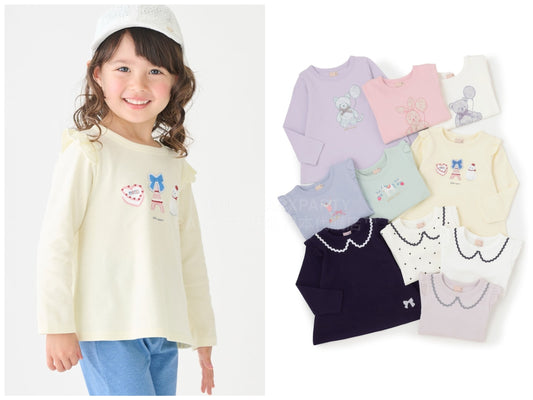 日本童裝 pe#main 各式圖案上衣 80-130cm 女童款 春季 TOPS