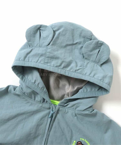 日本童裝 BREEZE 防水系列 防UV 風褸 70-80cm 男童款 初生嬰毛 夏季 OUTERWEAR