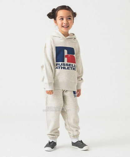 日本童裝 B:MING by BEAMS【別注版】RUSSELL ATHLETIC 衛衣運動褲 110-150cm 男童款/女童款 秋冬季 PANTS