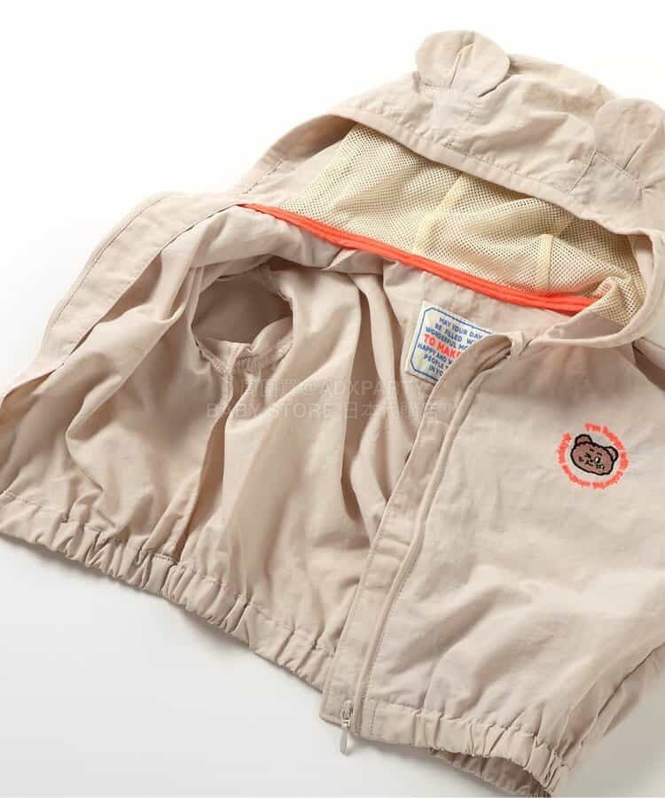日本童裝 BREEZE 防水系列 防UV 風褸 70-80cm 男童款 初生嬰毛 夏季 OUTERWEAR