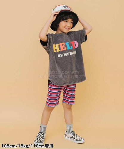 日本童裝 BREEZE I'm Jelly 羅紋騎行褲 80-140cm 男童款/女童款 夏季 PANTS