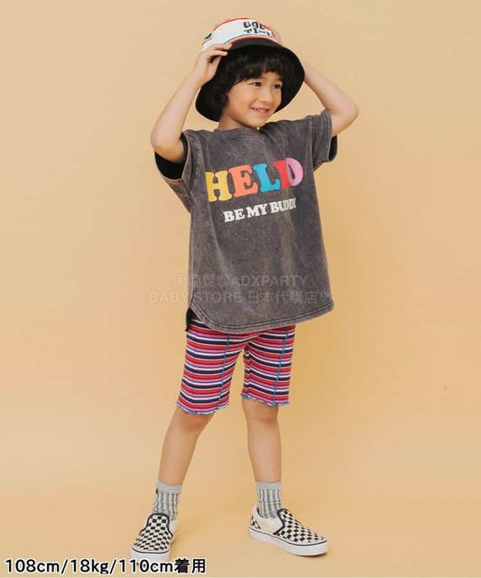 日本童裝 BREEZE I'm Jelly 羅紋騎行褲 80-140cm 男童款/女童款 夏季 PANTS