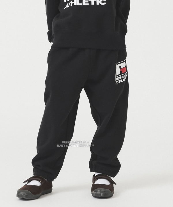 日本童裝 B:MING by BEAMS【別注版】RUSSELL ATHLETIC 衛衣運動褲 110-150cm 男童款/女童款 秋冬季 PANTS