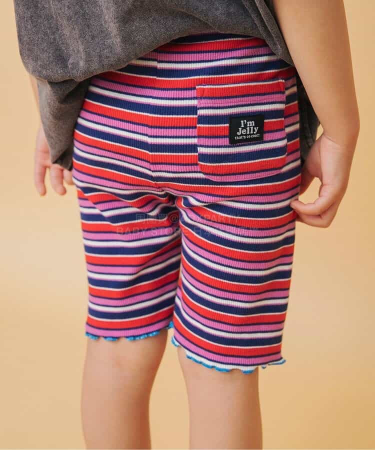日本童裝 BREEZE I'm Jelly 羅紋騎行褲 80-140cm 男童款/女童款 夏季 PANTS