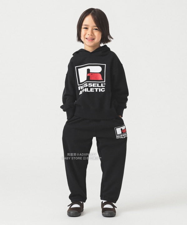 日本童裝 B:MING by BEAMS【別注版】RUSSELL ATHLETIC 衛衣運動褲 110-150cm 男童款/女童款 秋冬季 PANTS