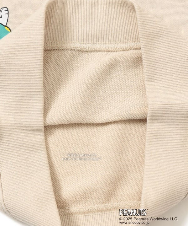 日本童裝 B:MING by BEAMS Peanuts 全花紋印花衛衣 90-140cm 男童款/女童款 秋冬季 TOPS