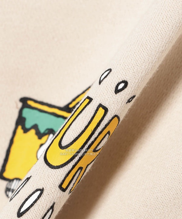 日本童裝 B:MING by BEAMS Peanuts 全花紋印花衛衣 90-140cm 男童款/女童款 秋冬季 TOPS