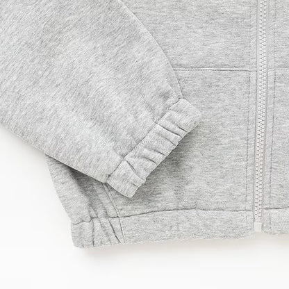 日本童裝 Ly# mine 水手領拉鍊衛衣外套 100-150cm 女童款 冬季 OUTERWEAR