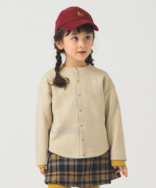 日本童裝 B:MING by BEAMS 啪扣外套 100-140cm 男童款/女童款 秋冬季 OUTERWEAR