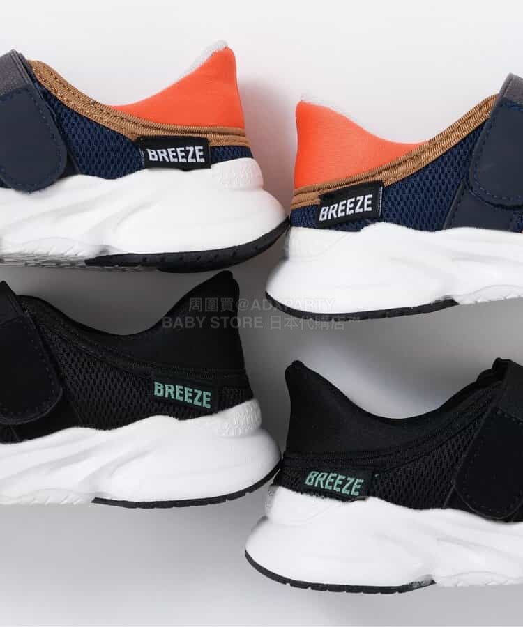 日本直送 BREEZE 網面運動鞋 15-19cm 鞋系列 其他品牌
