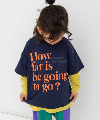 日本童裝 BREEZE 兩件上衣層疊套裝 90-150cm 男童款/女童款 夏季 TOPS