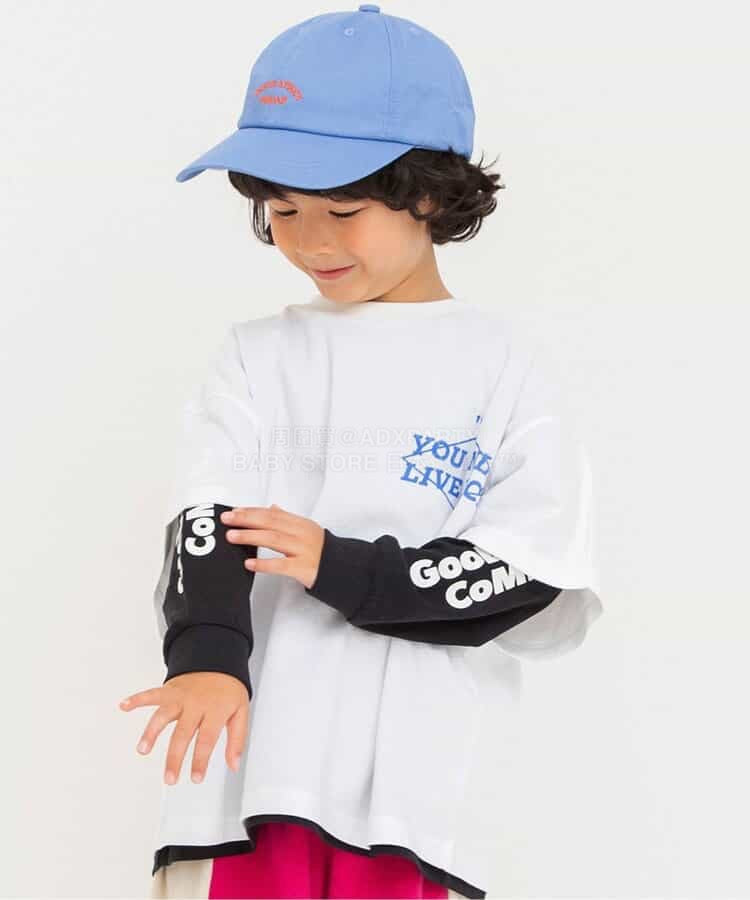 日本童裝 BREEZE 兩件上衣層疊套裝 90-150cm 男童款/女童款 夏季 TOPS