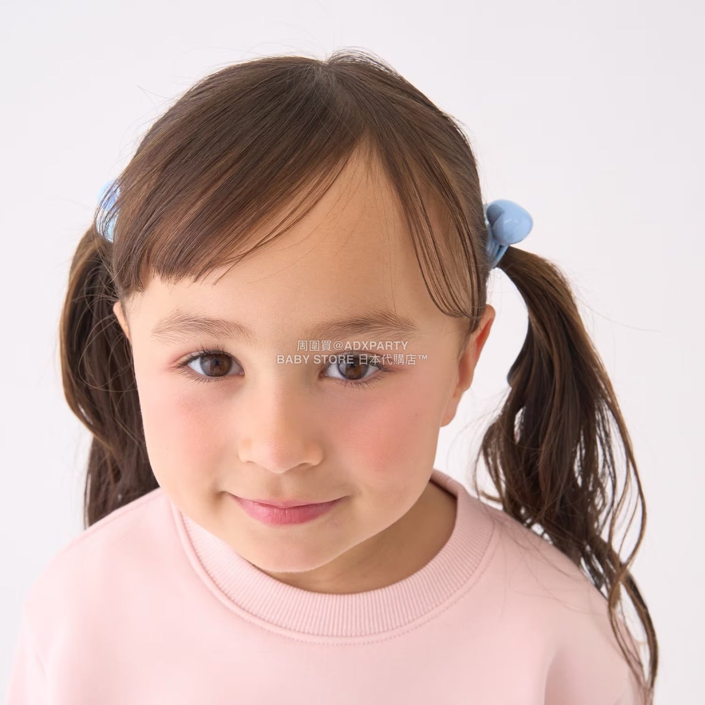 日本直送 Lycee mine 閃光心型髮圈兩件裝 手飾/髮飾系列