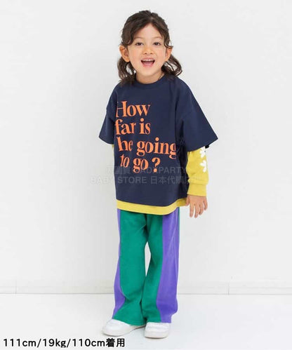 日本童裝 BREEZE 兩件上衣層疊套裝 90-150cm 男童款/女童款 夏季 TOPS