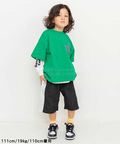 日本童裝 BREEZE 兩件上衣層疊套裝 90-150cm 男童款/女童款 夏季 TOPS