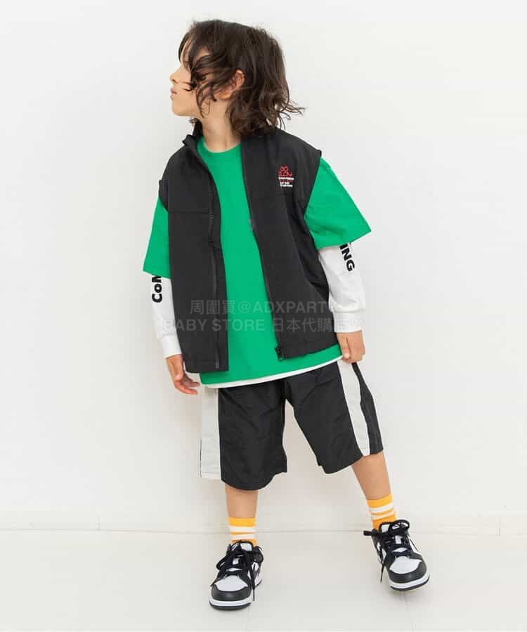 日本童裝 BREEZE 兩件上衣層疊套裝 90-150cm 男童款/女童款 夏季 TOPS