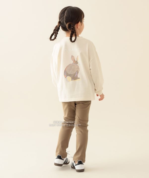 日本童裝 BEAMS mini 動物patpat印花長袖T恤 90-140cm 男童款/女童款 秋冬季 TOPS