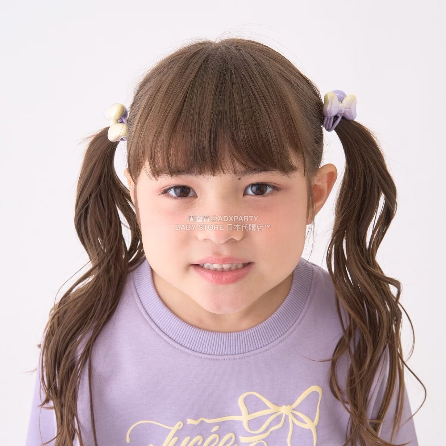 日本直送 Lycee mine 漸層蝴蝶結髮圈兩件裝 手飾/髮飾系列