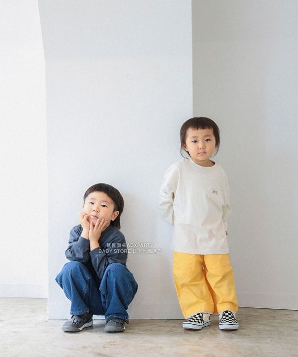 日本童裝 BEAMS mini 動物patpat印花長袖T恤 90-140cm 男童款/女童款 秋冬季 TOPS