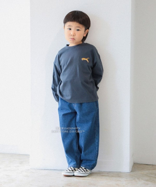 日本童裝 BEAMS mini 動物patpat印花長袖T恤 90-140cm 男童款/女童款 秋冬季 TOPS