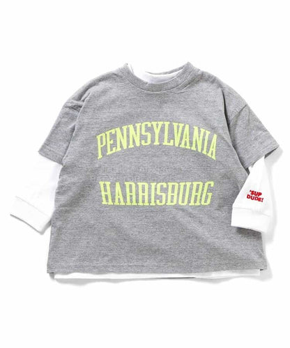 日本童裝 BREEZE 兩件上衣層疊套裝 90-150cm 男童款/女童款 夏季 TOPS