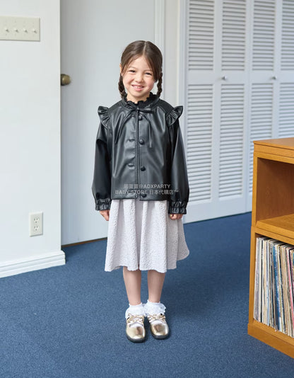 日本直送 Lycee mine 蕾絲短襪一對 15-19cm 襪系列