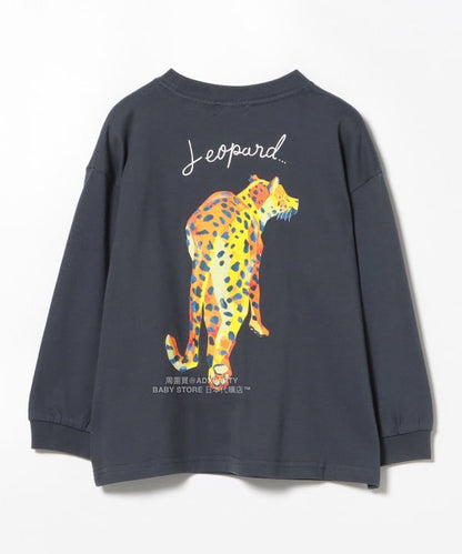 日本童裝 BEAMS mini 動物patpat印花長袖T恤 90-140cm 男童款/女童款 秋冬季 TOPS