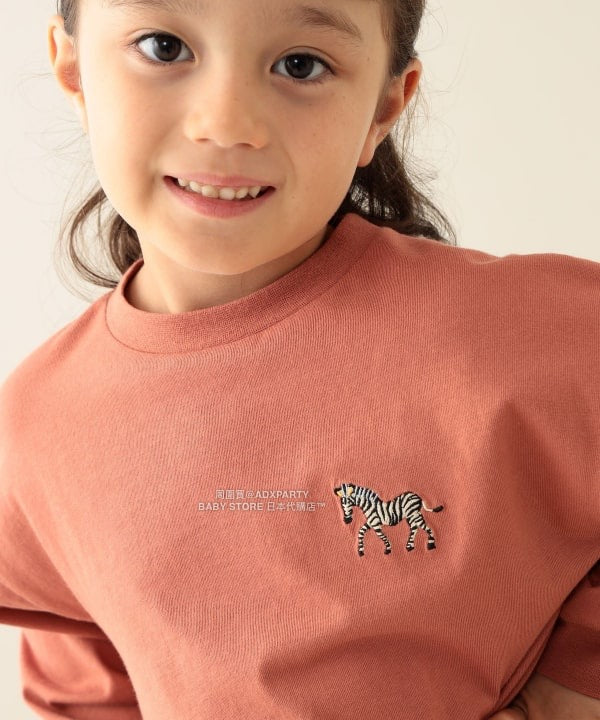 日本童裝 BEAMS mini 動物patpat印花長袖T恤 90-140cm 男童款/女童款 秋冬季 TOPS