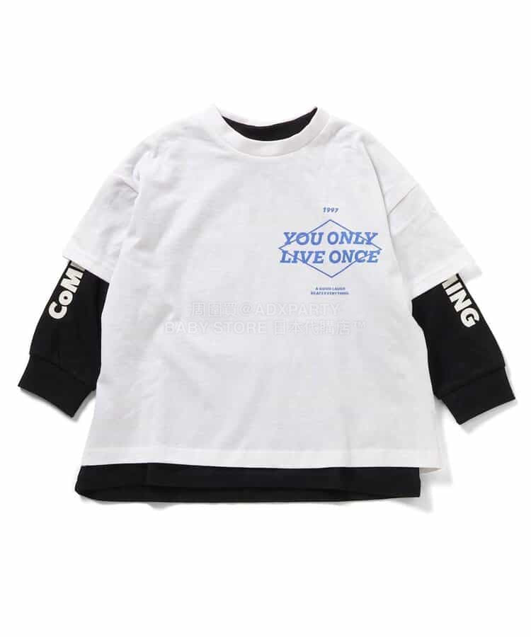 日本童裝 BREEZE 兩件上衣層疊套裝 90-150cm 男童款/女童款 夏季 TOPS