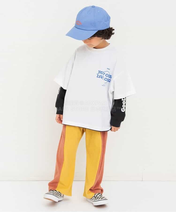 日本童裝 BREEZE 兩件上衣層疊套裝 90-150cm 男童款/女童款 夏季 TOPS