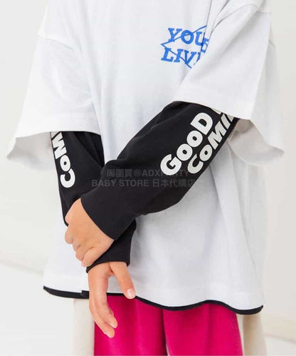 日本童裝 BREEZE 兩件上衣層疊套裝 90-150cm 男童款/女童款 夏季 TOPS