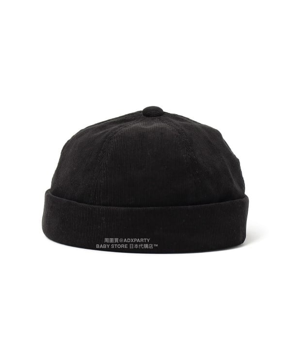 日本直送 BEAMS mini 燈芯絨卷帽 53-55cm 帽系列