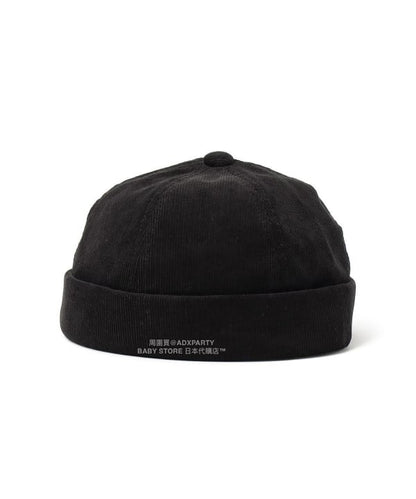 日本直送 BEAMS mini 燈芯絨卷帽 53-55cm 帽系列