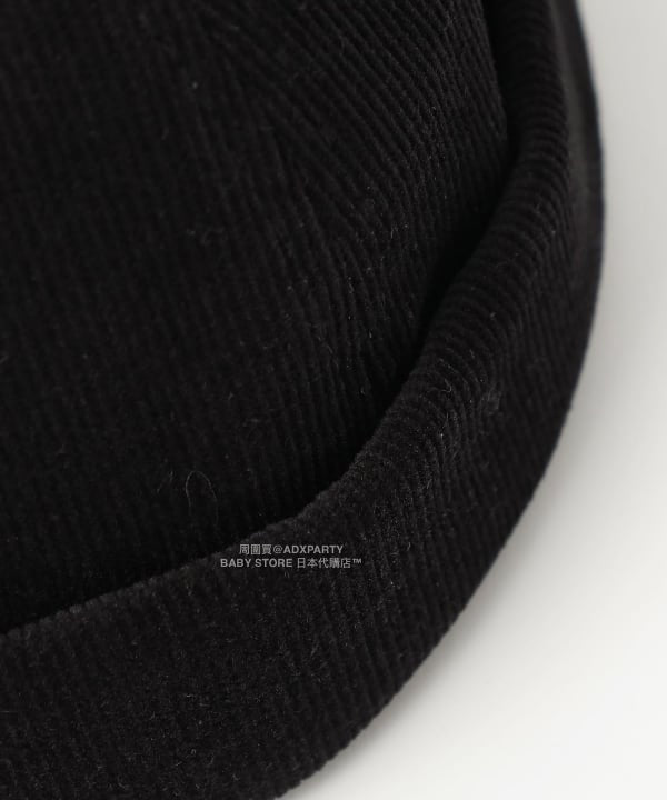 日本直送 BEAMS mini 燈芯絨卷帽 53-55cm 帽系列