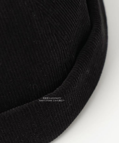 日本直送 BEAMS mini 燈芯絨卷帽 53-55cm 帽系列